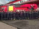 sainte Barbe pour des pompiers du 44